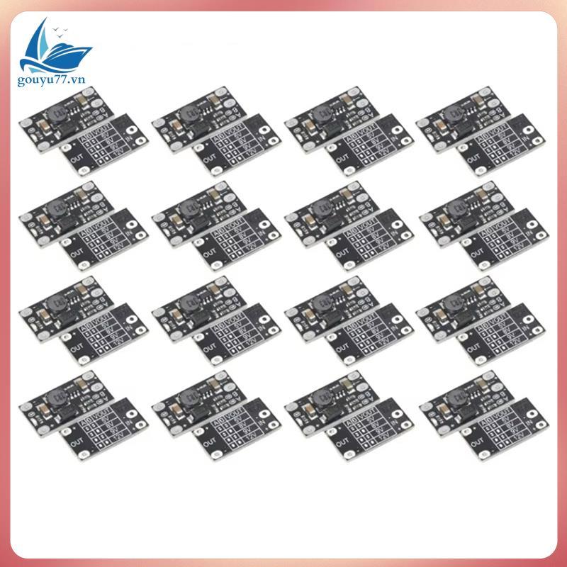 [gouyu77.vn] 20 chiếc 3.7V sang 12V Mini DC Boost Đầu ra bảng chuyển đổi 5V / 8V / 9V / 12V DC Step 