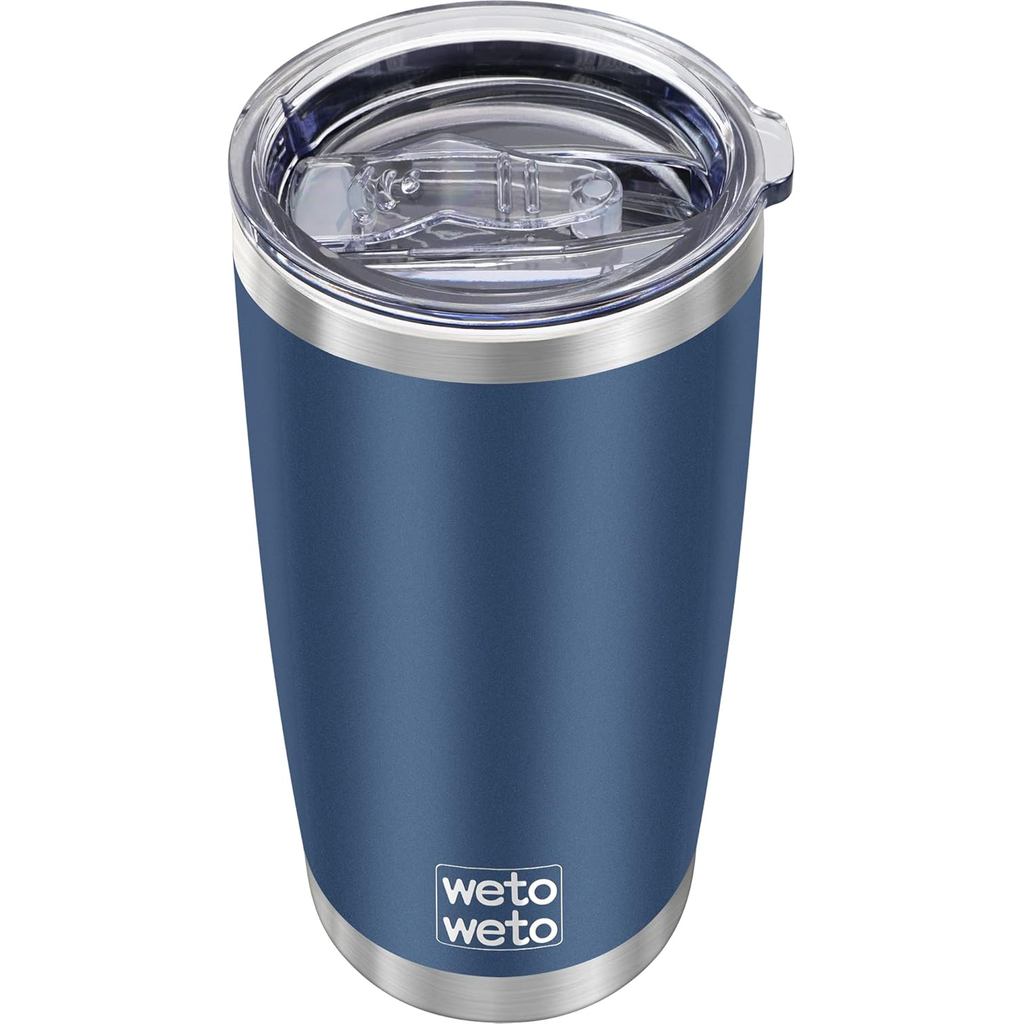 WETOWETO 20oz Tumbler, Stainless Steel Vacuum Insulated Coffee Travel Mug, Double Wall Powder Coated