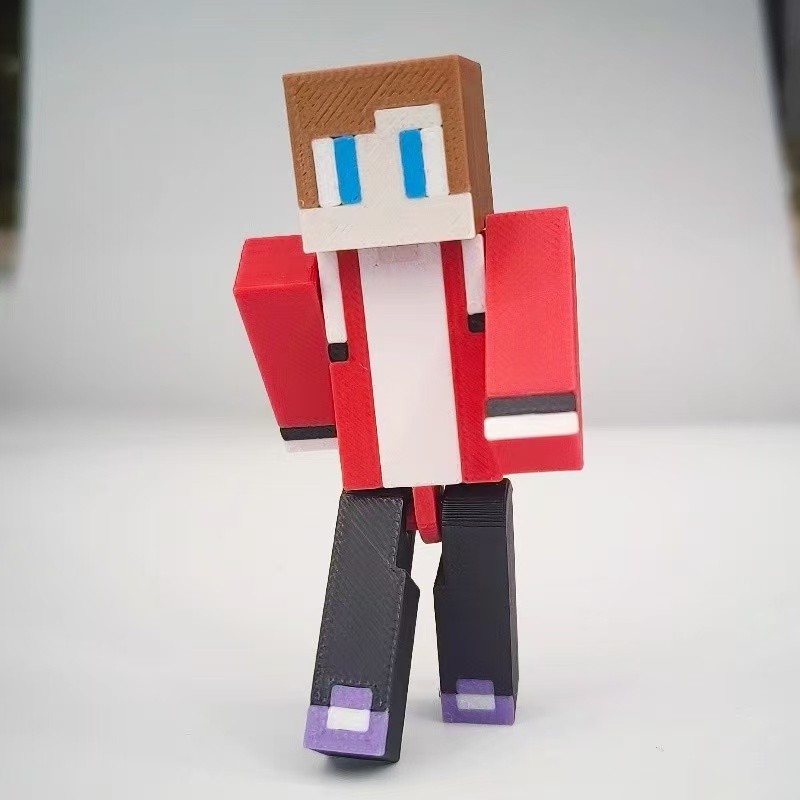 Minecraft Jet Maggie 's Hand-Made Hình Di Động Hàng Hóa Khối Xây Dựng Mô Hình Đồ Trang Trí In 3D Đồ 