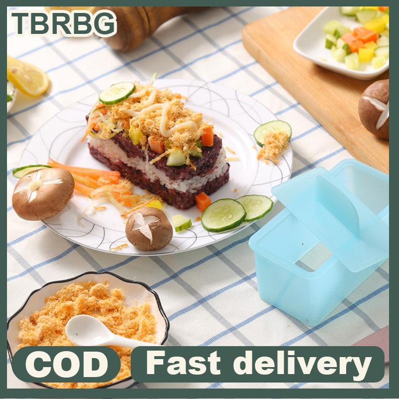 Không Dính Musubi Maker Press Với Mái Chèo Cơm Nhỏ, Bộ Làm Sushi Onigiri Khuôn Cơm Trưa Thịt Báo Chí