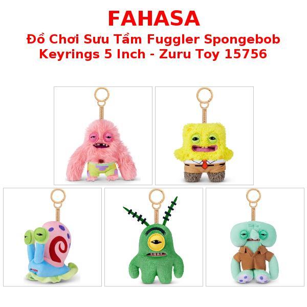 Đồ Chơi Sưu Tầm Fuggler Spongebob Keyrings 5 Inch - Zuru Toy 15756