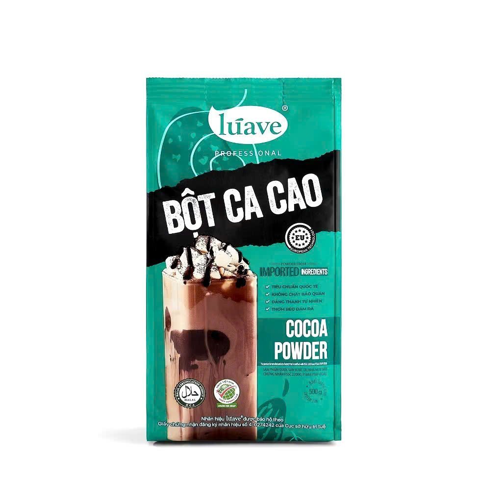 Bột cacao đắng Luave gói 500g