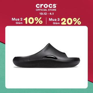  Dép Quai Ngang Unisex Crocs Mellow - Black 