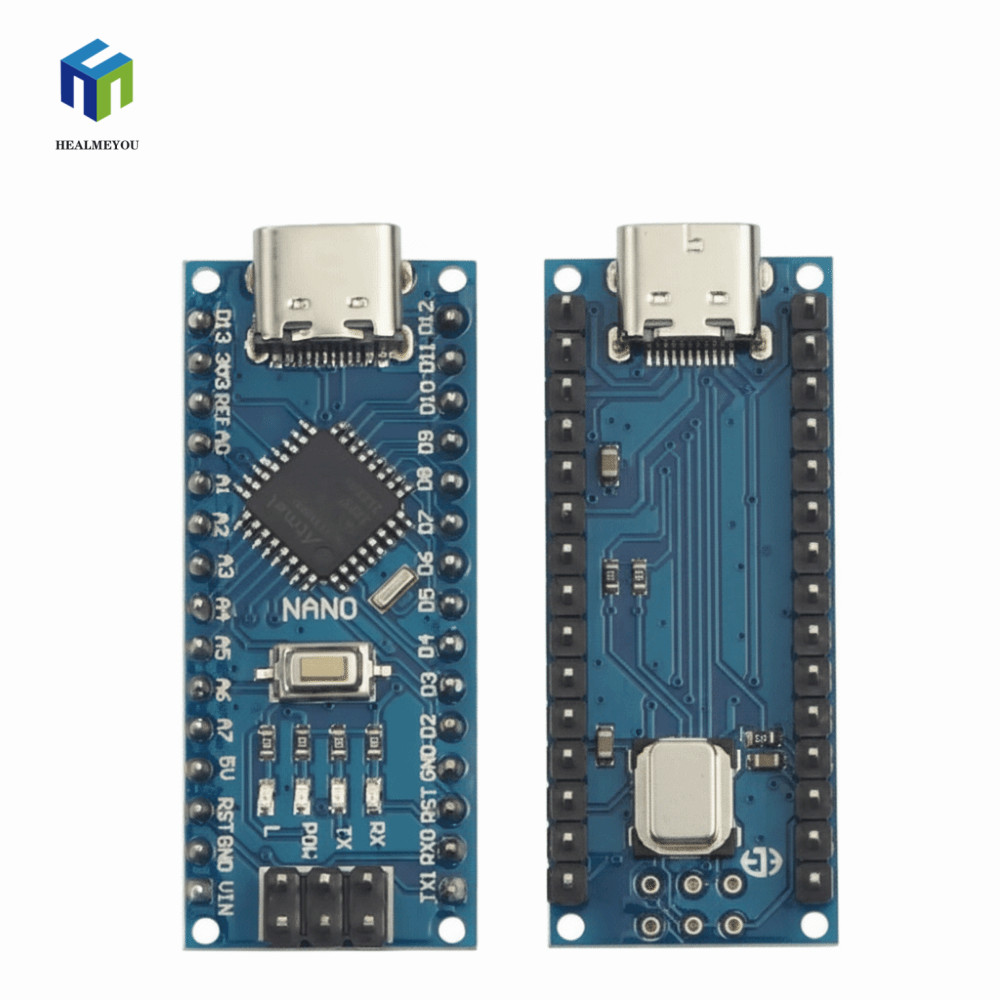 HEALMEYOU Arduino Tương thích, Bộ điều khiển Micro USB Mini USB Nano 3.0, Trình điều khiển Type-C US
