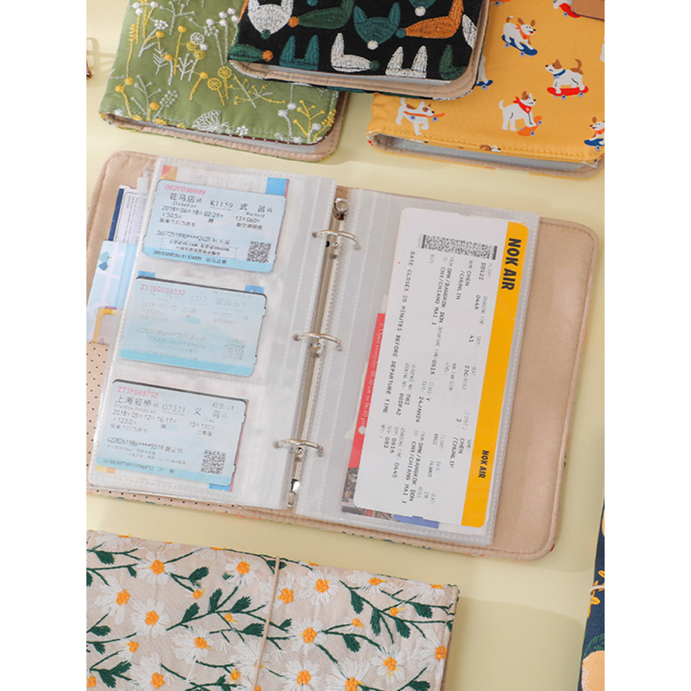 Biên nhận Lưu Trữ Sách Đường Sắt Tốc Độ Cao Vé Máy Bay Vé Vé Vé Thư Mục Vé Du Lịch Kỷ Niệm Sách Buổi