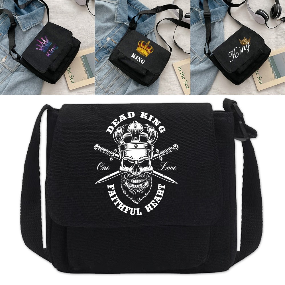 Large capacity single-shoulder crossbody bag Lightweight messenger bag Student commuting crossbody b