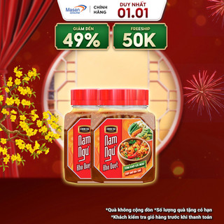  Combo 2 Kho Quẹt Nam Ngư Tôm Khô Cà Mau Tóp Mỡ Ba Chỉ 200gr 
