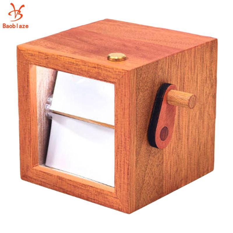 Baoblaze Ảnh Lật Khung Sách Phụ Kiện Trang Trí DIY Quà Tặng Cho Cô ấy / Anh ấy Chuyển Động Tay Cho B