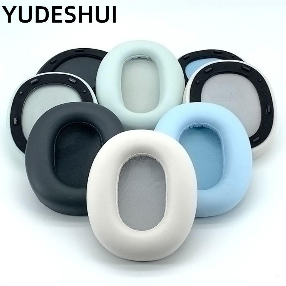 YudhUI 1 Cặp Miếng Đệm Tai, Đệm Tai Thay Thế Bằng Da Protein, Tai Nghe Xốp Mềm Earmuff Cho Edifier W