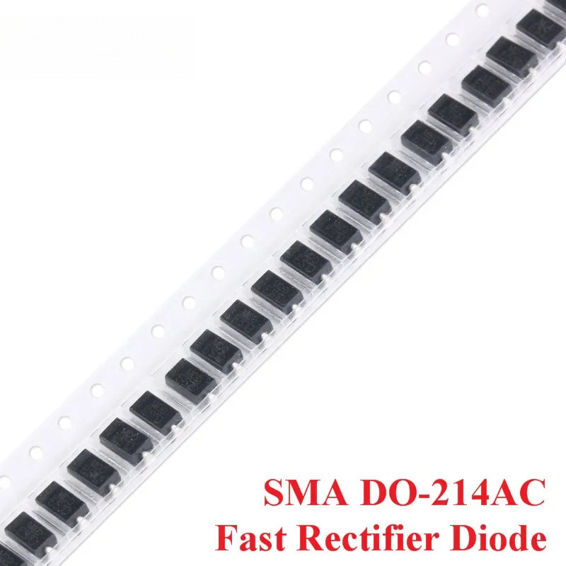 100 chiếc SMA DO-214AC SMD Surface Mount Bộ chỉnh lưu nhanh Diode ES1D ES1G ES1J ES2G ES2J RS1G RS1J