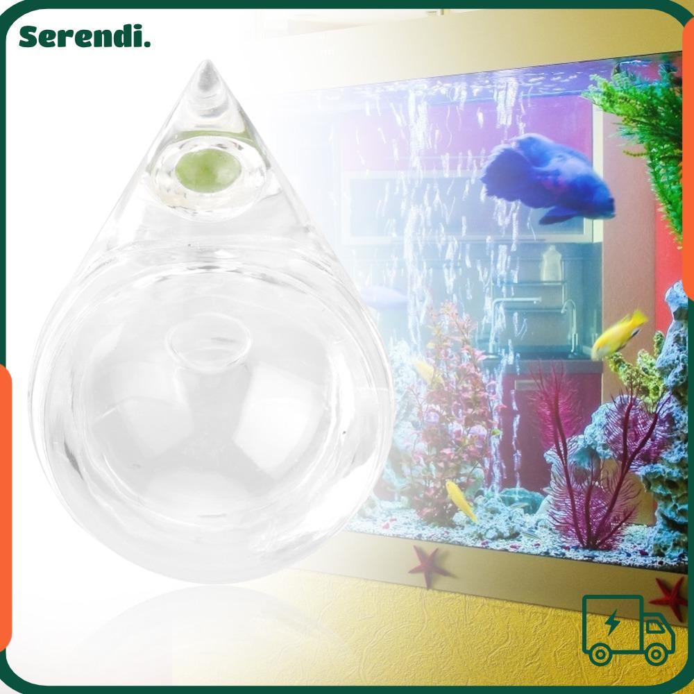 SERENDI CO2 Màn hình, Bộ màn hình Acrylic CO2 Drop Checker, Máy kiểm tra màn hình Cốc hút hình giọt 