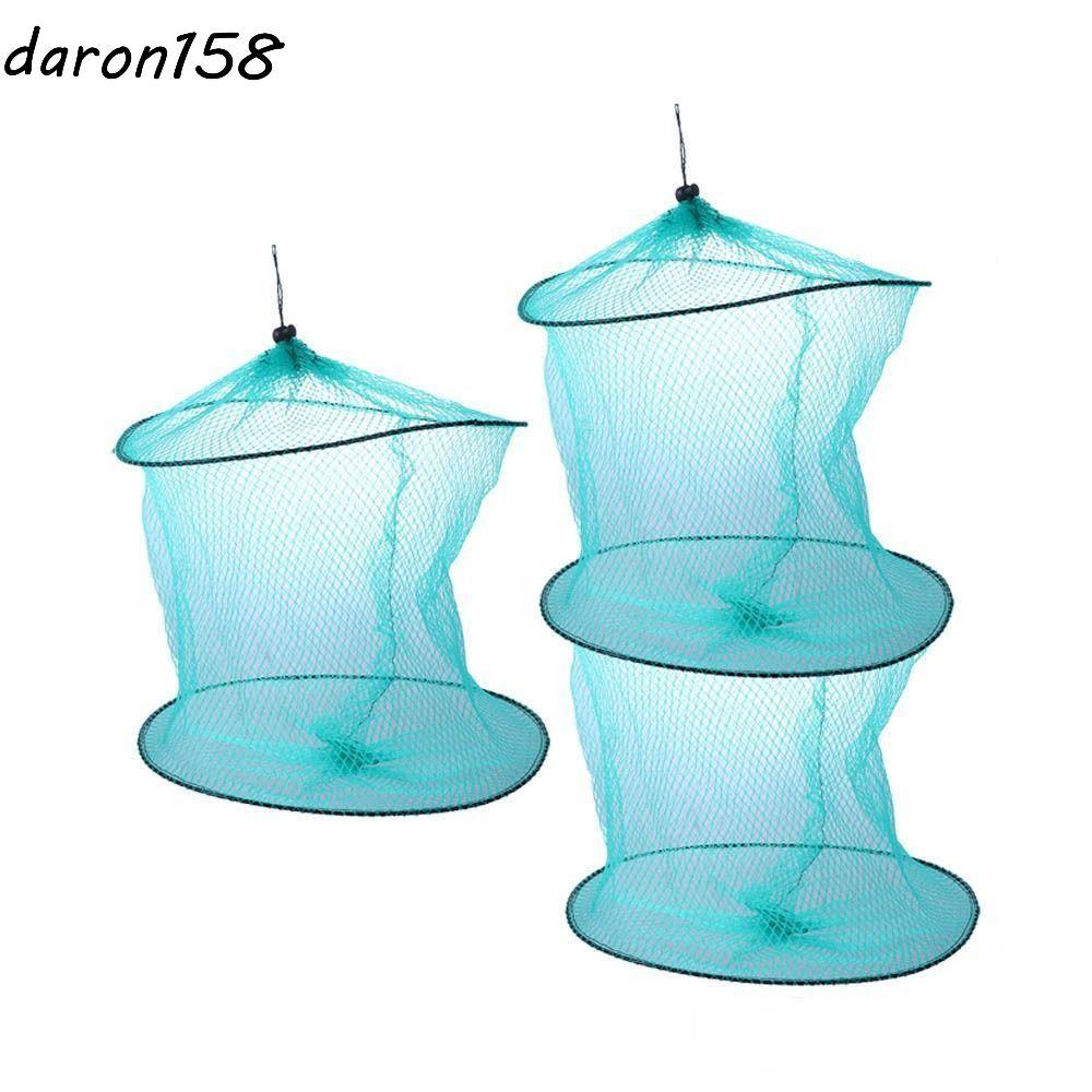 GREX Lồng Câu Cá Lưới Bảo Vệ Cá Lưới Lưới Có Thể Gập Lại 2 Lớp Bẫy Câu Cá Minnow Bẫy Cá Crawfish Bẫy