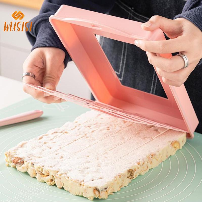 [WUSISI] Khuôn Nougat Chất Lượng Cao Bông Tuyết Bánh Ngọt Đáy Khuôn Làm Bánh Không sti Khuôn Làm Mát