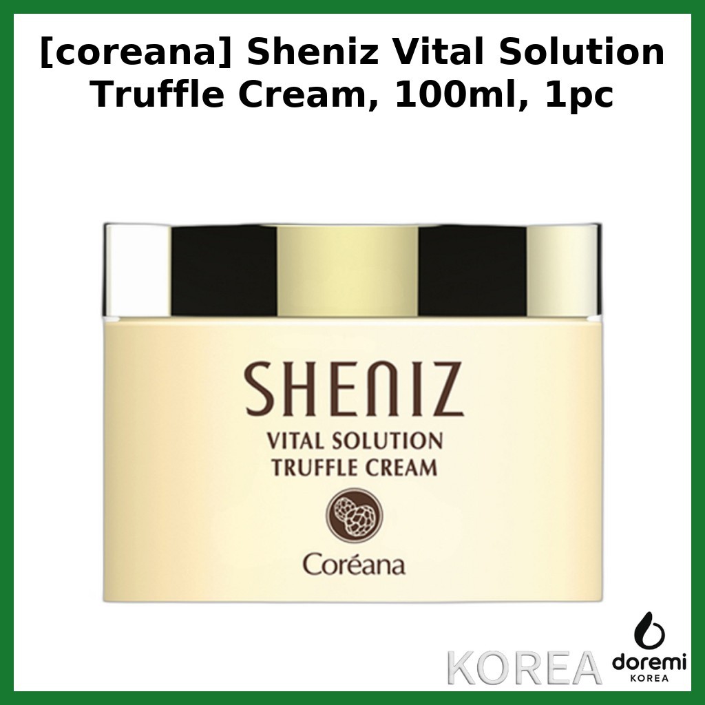 [coreana] Kem Truffle Sheniz Vital Solution, 100ml, 1pc / Kem Truffle Hàn Quốc / Phục hồi độ ẩm của 