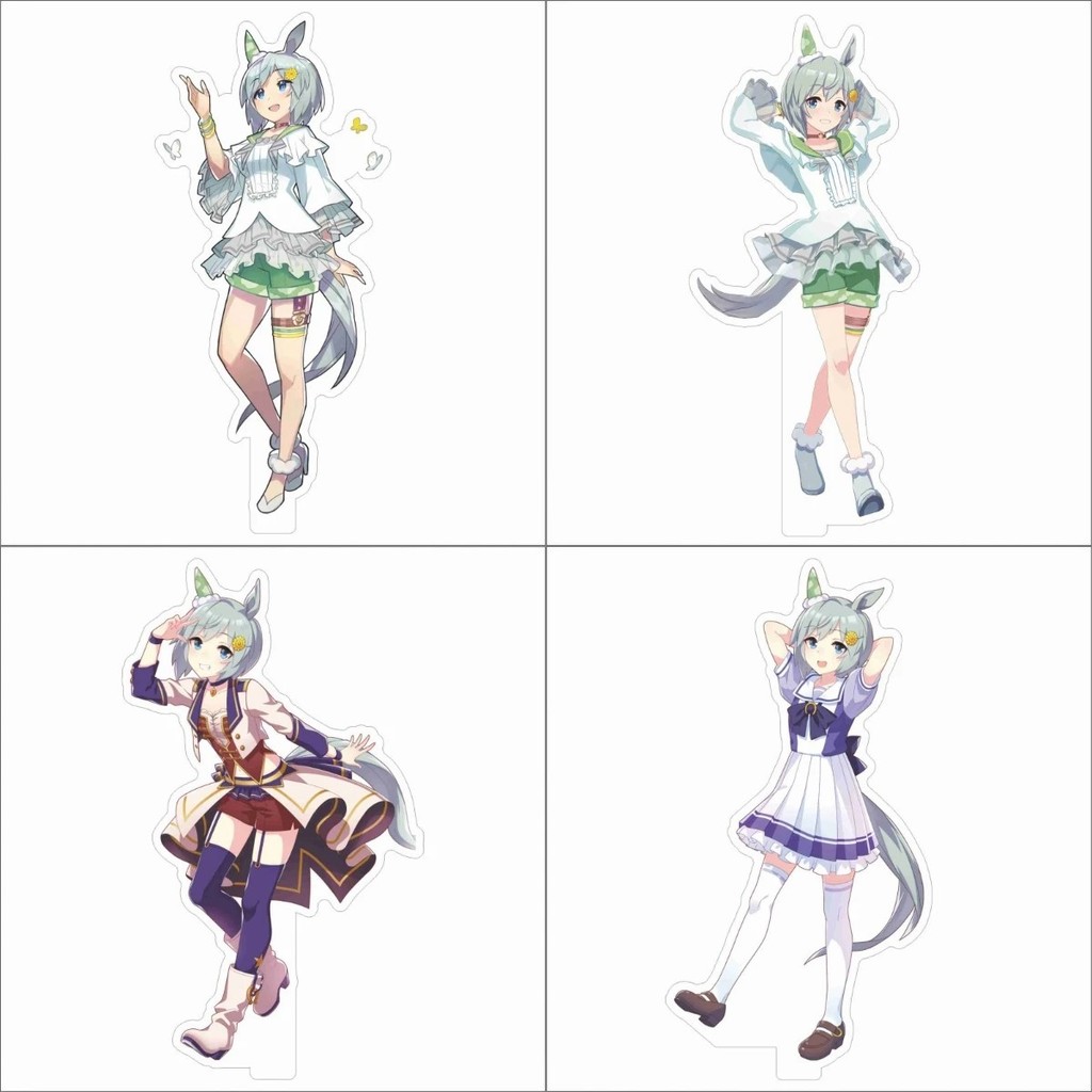 Standee Anime Uma Musume Pretty Derby Seiun Sky Eishin Flash Mr. C.B. Mô Hình Mica Acrylic Trang Trí