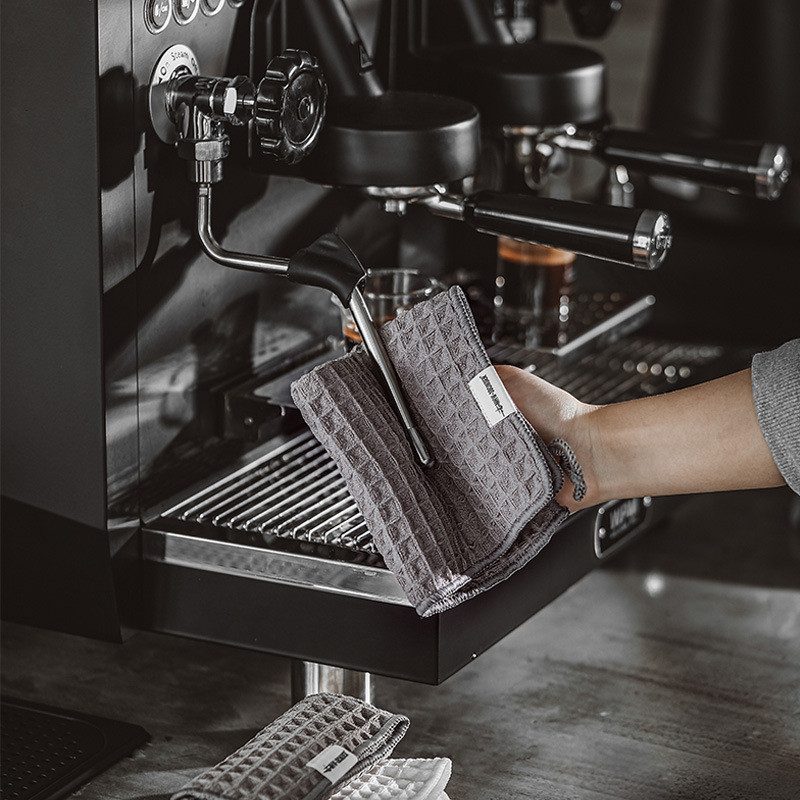 Mhw-3bomber Bomber Bomber Khăn lau khô nhanh thấm nước Barista Rag đặc biệt có dây buộc Khăn nhỏ 4.1