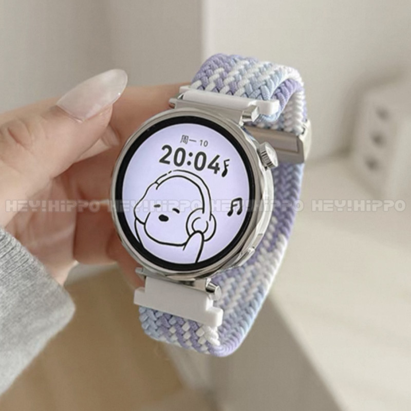 Dây đeo đồng hồ nylon dệt cho Huawei GT6 41mm / 46mm và GT6pro Huawei Watch 5 3, GT5, GT4, GT2, GT3,