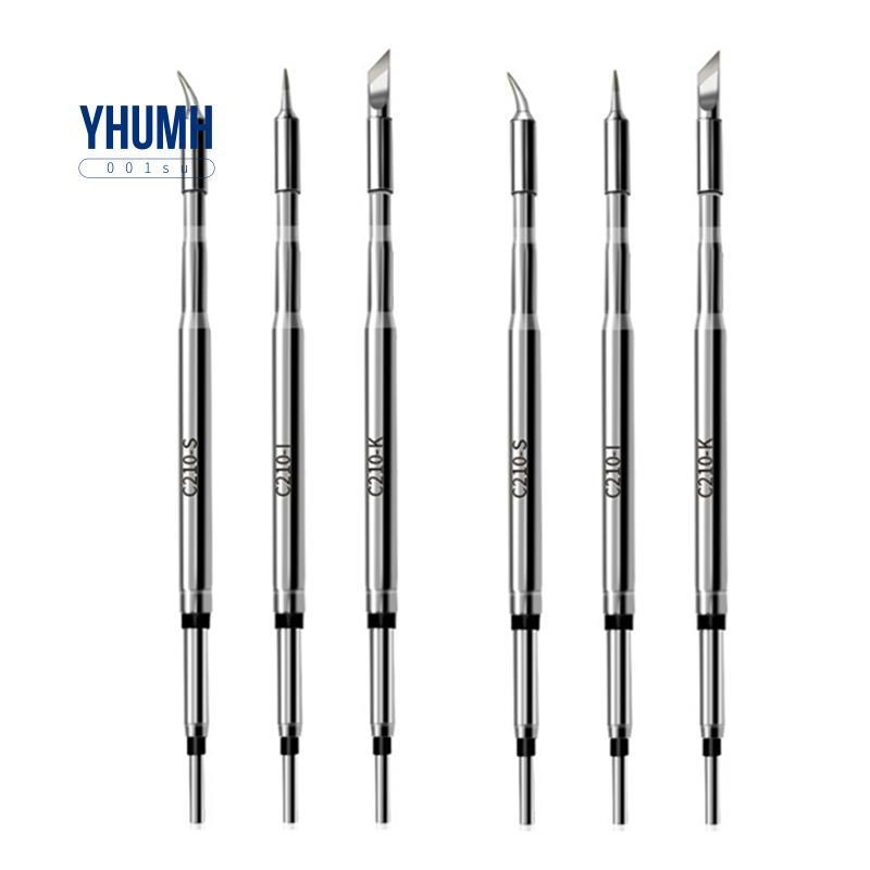 6 Đầu hàn C210, Đầu hàn thay thế cho T1 Max, C210-K / I / Is, Đầu hàn để hàn sắt