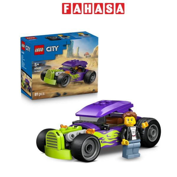 Đồ Chơi Lắp Ráp Xe Hot Rod Phong Cách - Lego City 60485 (81 Mảnh Ghép)