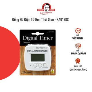 Đồng hồ điện tử canh thời gian chế biến thực phẩm có nam châm uncle bills -- ka0188c
