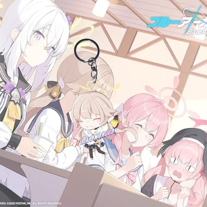 Gantungan Kunci Blue Archive Ajitani Hifumi - Ganci - Key Chain - Hifumi 01, Gantungan Kunci