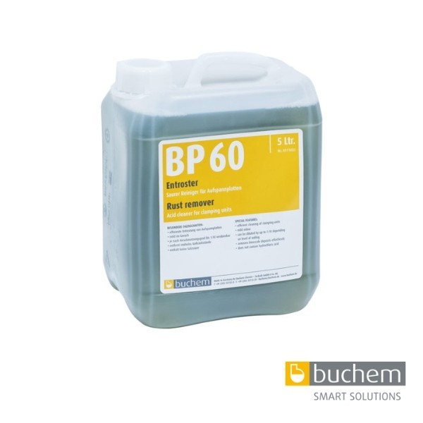 Hóa chất tẩy gỉ sét BP60 cho khuôn ép nhựa, máy ép nhựa chính hãng Buchem