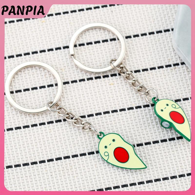 PNPIA- Hoạt Hình Bơ Cặp Đôi Người Bạn Thân Nhất Từ Móc Khóa Cặp Đôi Ba Lô Mặt Dây Chuyền Quà Tặng