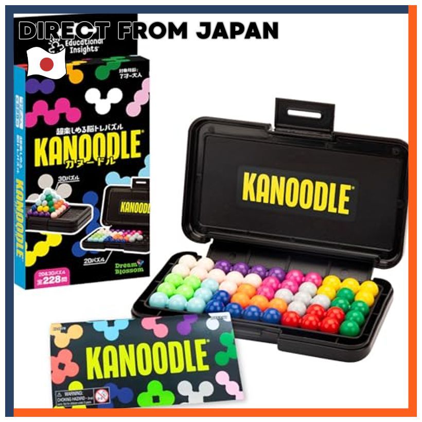 Learning Resources Kanoodle Brain Training Puzzle Game Japanese Package For Ages 7 EI2978-J