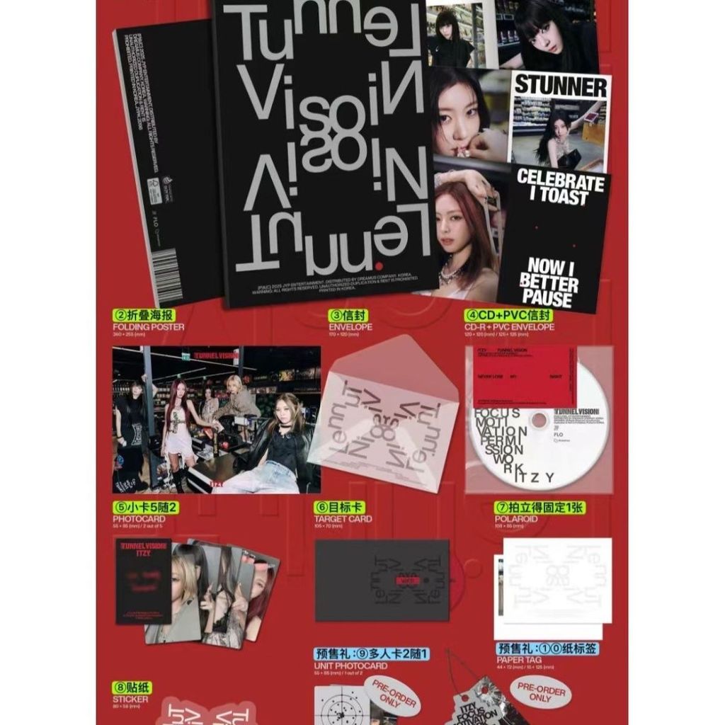 Album mới của ITZY trở lại TUNNEL VISION