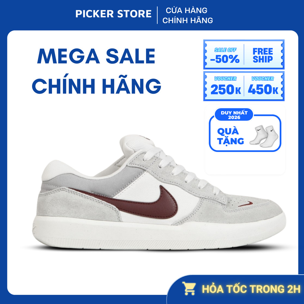 Giày Nike SB Force 58 ‘Light Smoke Burgundy’ FQ7637-001 chính hãng cho nam nữ PICKER SHOES
