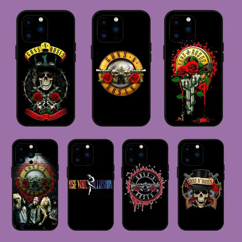 TK-1 Guns N 'Roses Band Ốp Lưng Điện Thoại Samsung A35 A55 A15 A25 A53 A73 A04s A12 A72 A52 A32 A11 