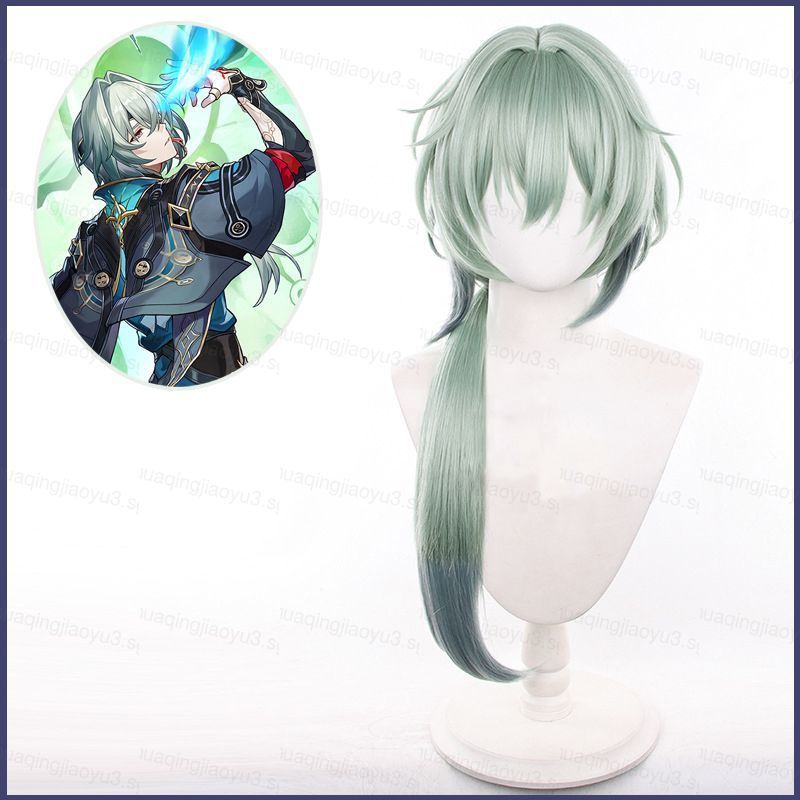 Tóc giả anime chịu nhiệt cho cosplay Anaxagoras Honkai Star Rail, phù hợp tiệc Halloween