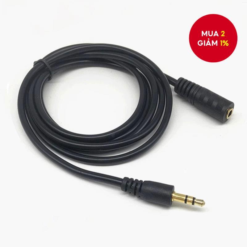 Dây Jack Aux Sang 3.5 Mm Cho Tai Nghe Nối Dài Dây Cáp Cho Máy Tính Laptop MP3 / MP4