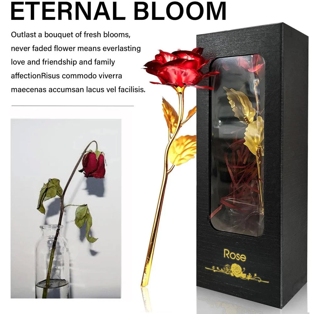 Artificial Flower Rose Gifts for Mothers Day,Wedding,Anniversary,Valentine’s Day,Home Decor