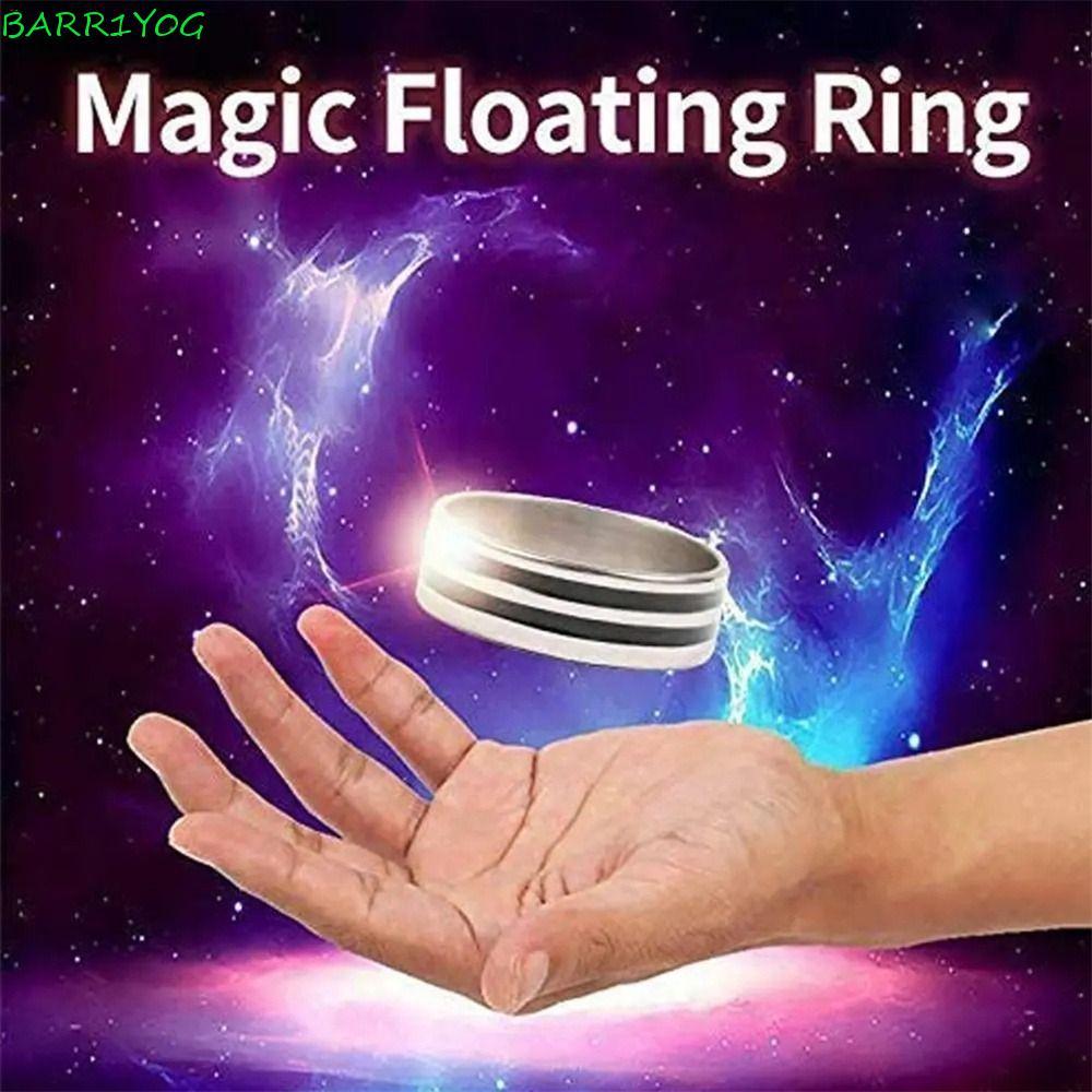 BARR1Y0G Magic Ring Tricks, Invisible Suit Mentalism Magic Floating Ring, Phụ kiện ma thuật Đạo cụ m