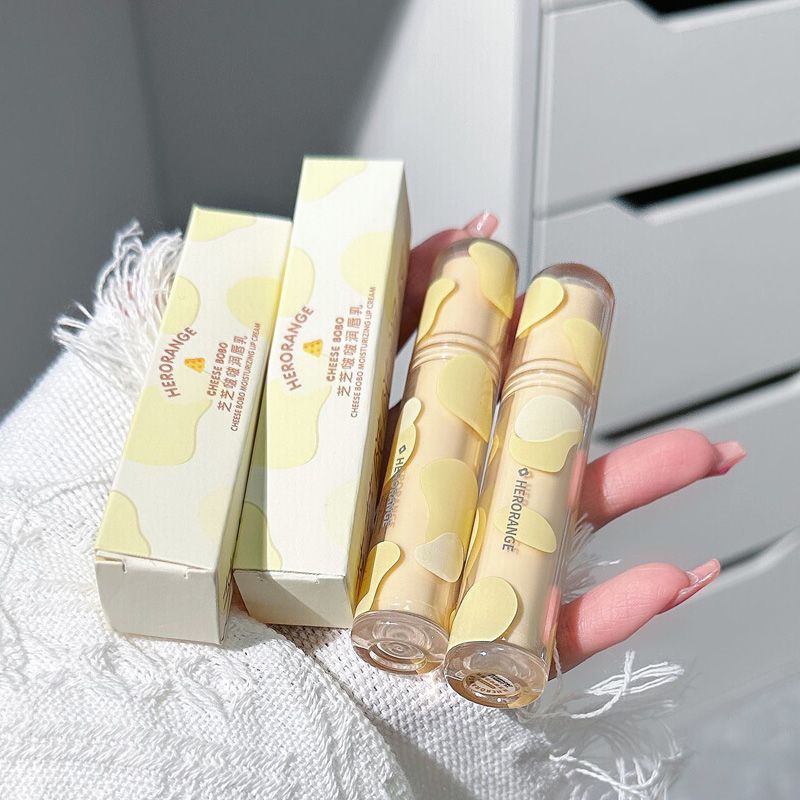 Chăm sóc môi phô mai nhéSon môi Primer Lip Balm Lip Mask Bandage Lip Lotion Lip Mask Fade Lip Wrinkl