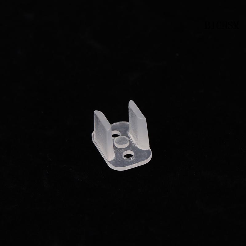 BIGHSM 20 Chiếc Dây Neon Kẹp 6x12mm / 8x16mm LED Cố Định ABS Nhựa Gắn Kẹp LED Cố Định ABS Nhựa Gắn K