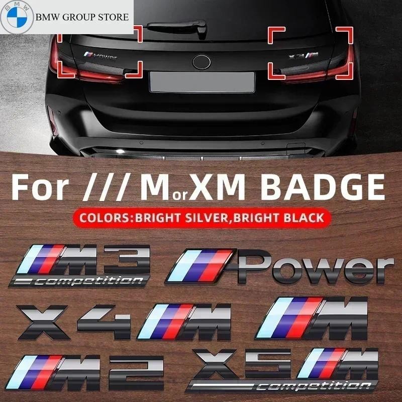 BMW GROUP 3D ABS Nhãn dán thân cây chữ chất lượng cao cho BMW M Power Thunder Edition Competition M 