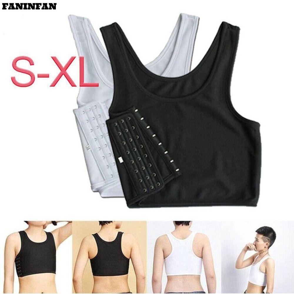 FANINFAN Áo Vest Định Hình Ngực Cho Tomboy & Trans Nữ, Quần Lót Corset Dính Bền Bỉ