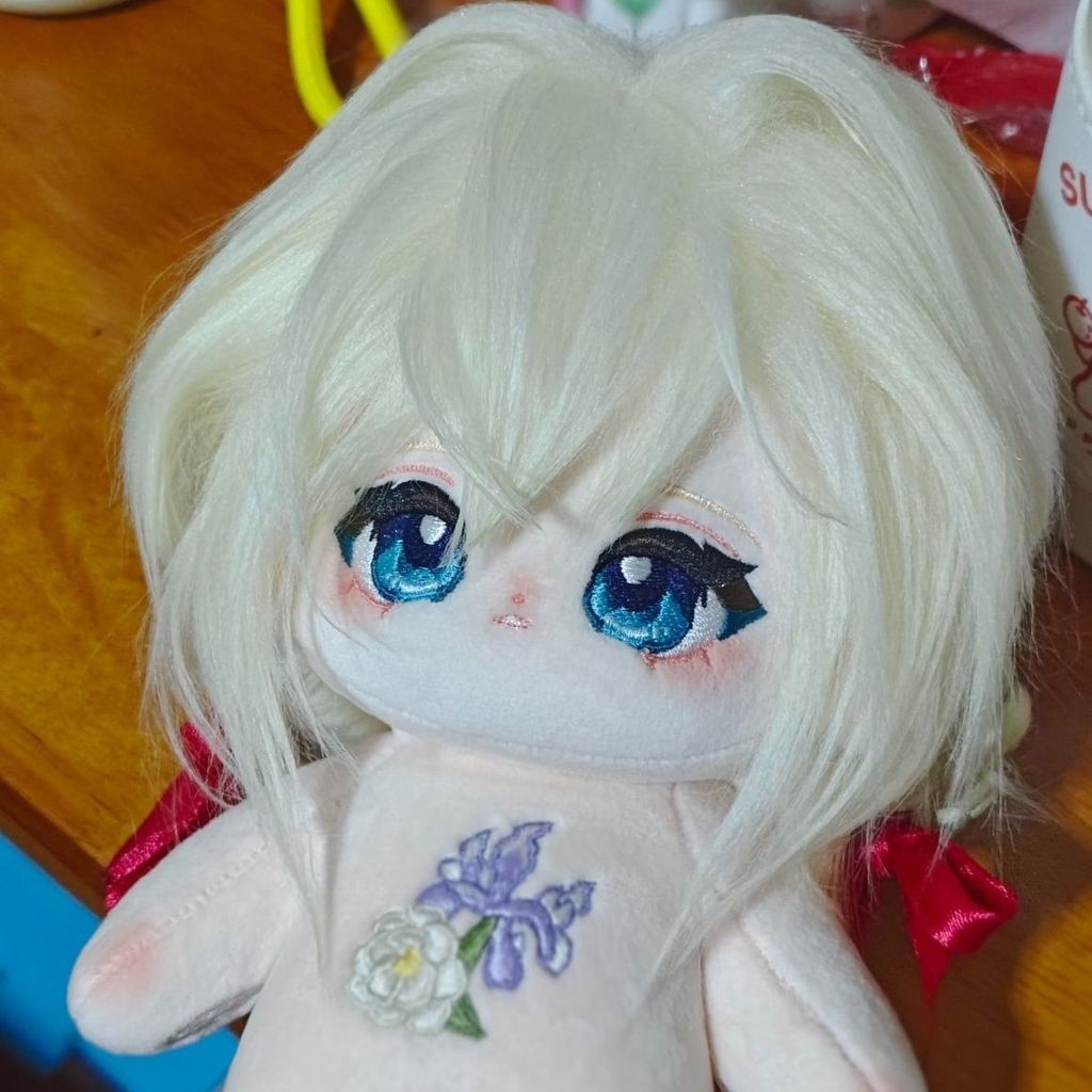 Anime gốc Violet Evergarden Fan Hàng hóa Wellit Thuộc tính 20cm Búp bê Cotton cơ thể thông thường