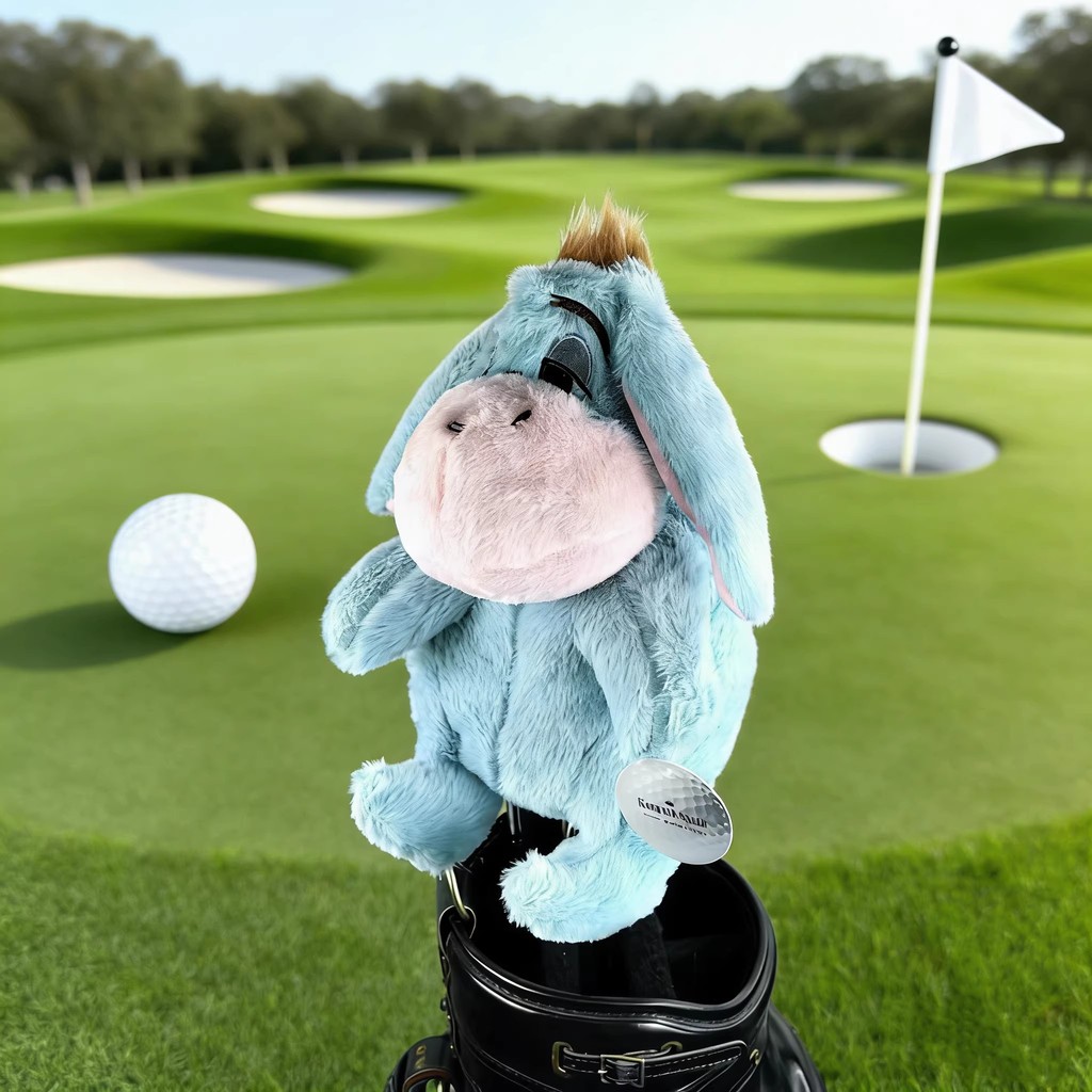 Vỏ Golf Plush Yier Donkey Vỏ Golf Chất Lượng Cao Số Vỏ gỗ 135 Vỏ thú cưng