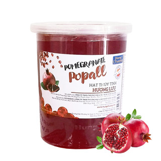 Thạch thủy tinh Hùng Chương hộp 1kg - LỰU