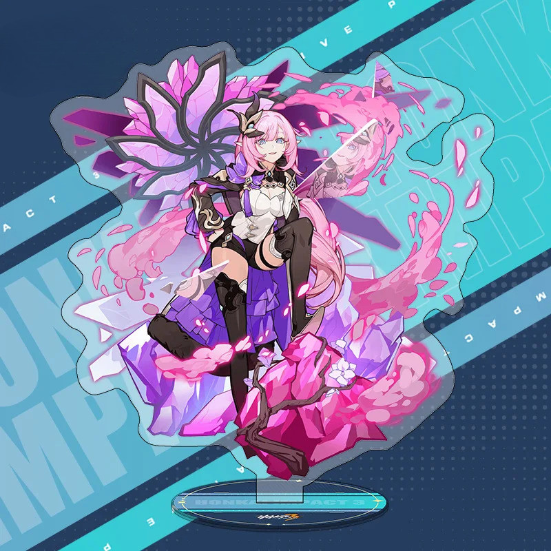 Honkai Impact 3 Merchandise Summer Swimsuit Series Acrylic Standees Elysia Seele