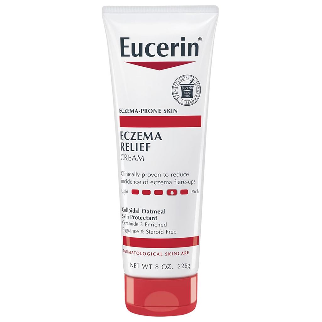 Eucerin Eczema Relief, Full Body Lotion, Moisturizing Eczema Cream with Colloidal Oatmeal (Skin Prot