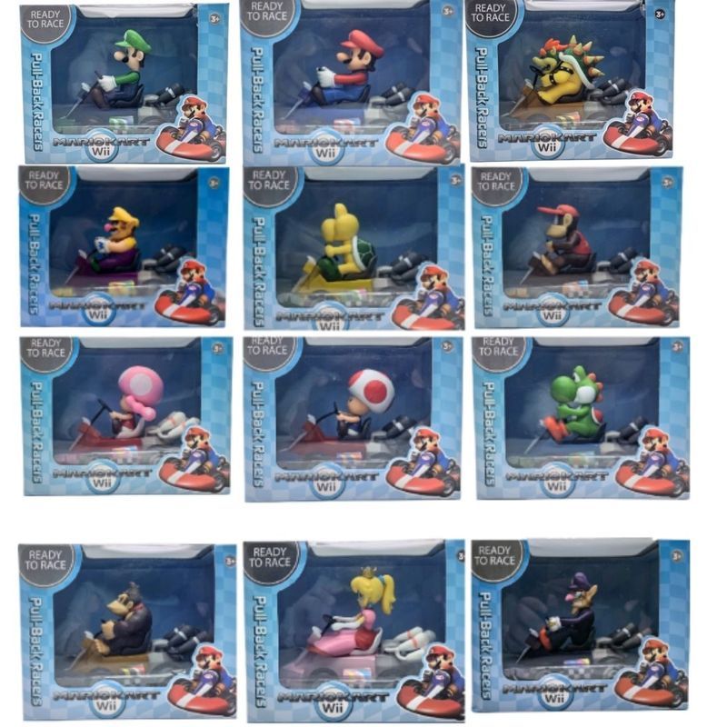 Xe đồ chơi Mario Super Mario Louis Dragon Princess Racing Car