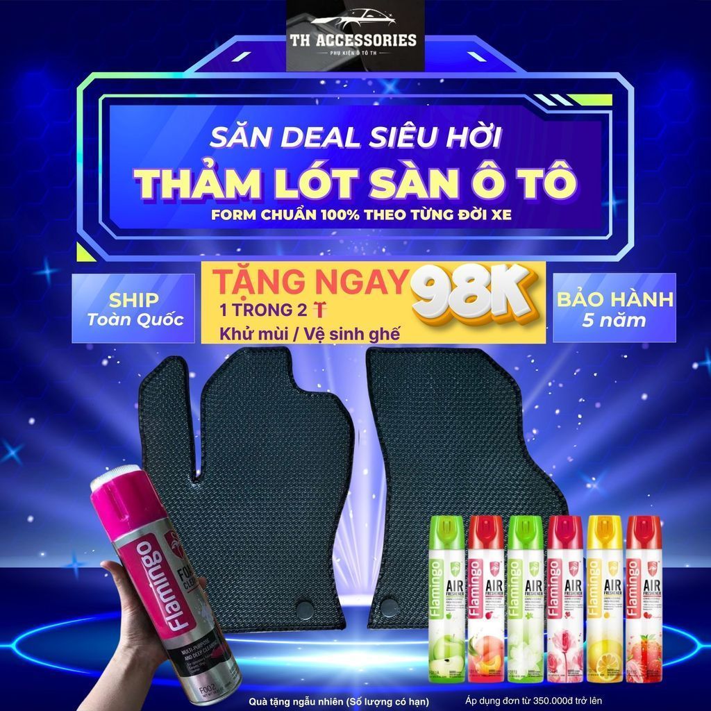 Thảm lót sàn ô tô Diamond GEELY MONJARO  chất liệu PVC cao cấp KHÔNG MÙI chống trượt chống nước