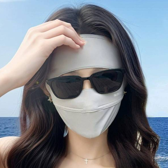 Good-looking Sun Protection Mask Ice Silk Summer New Full Face Sun Protection UV Protection Sun Prot