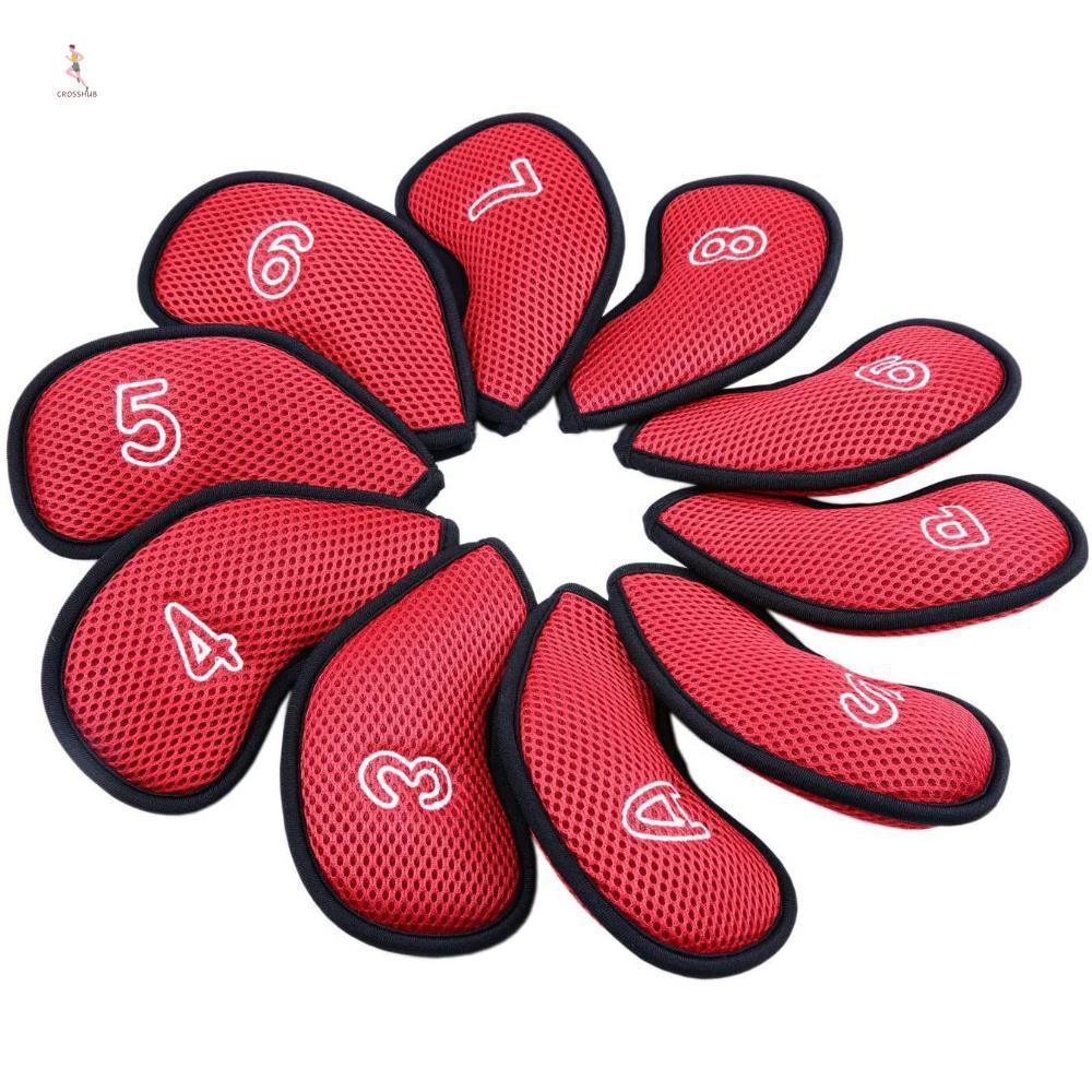 CROSS Golf Club Cover Cover Iron pole Cover With Number Design Neoprene Golf Head Cover Golf Putter 