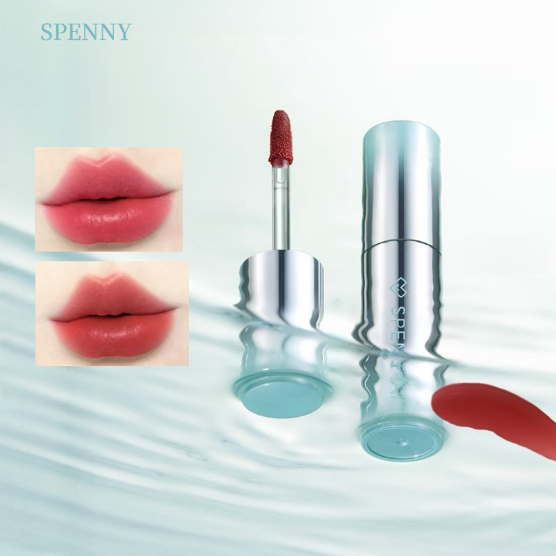 SPENNY Son lì dưỡng ẩm môi bùn không phai màu son dưỡng môi màu nude