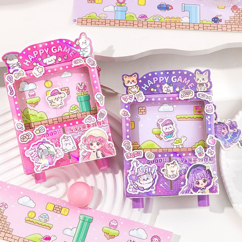 New Product#Creative Handmade Origami Game Machine Cute Cartoon Children Girls diy Educational Toy M